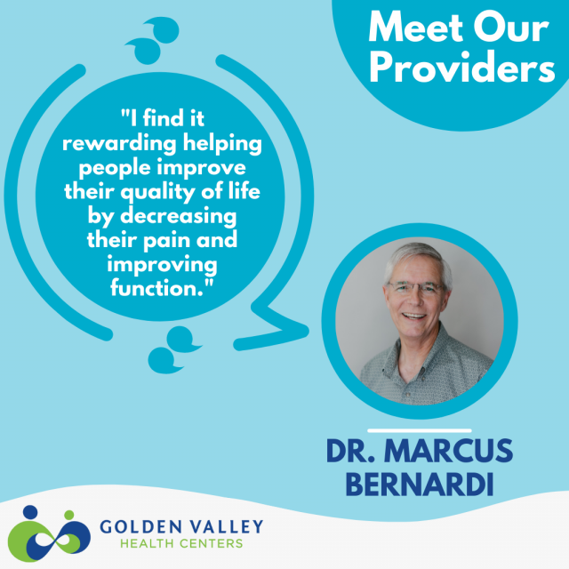 Meet Our Providers - Dr. Marcus Bernardi