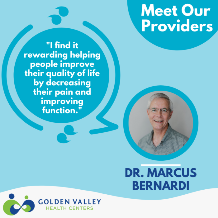 Meet Our Providers - Dr. Marcus Bernardi