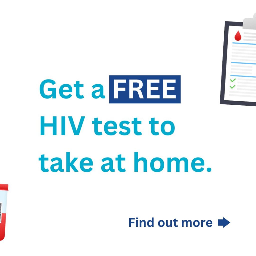 Get a FREE HIV test to take at home.